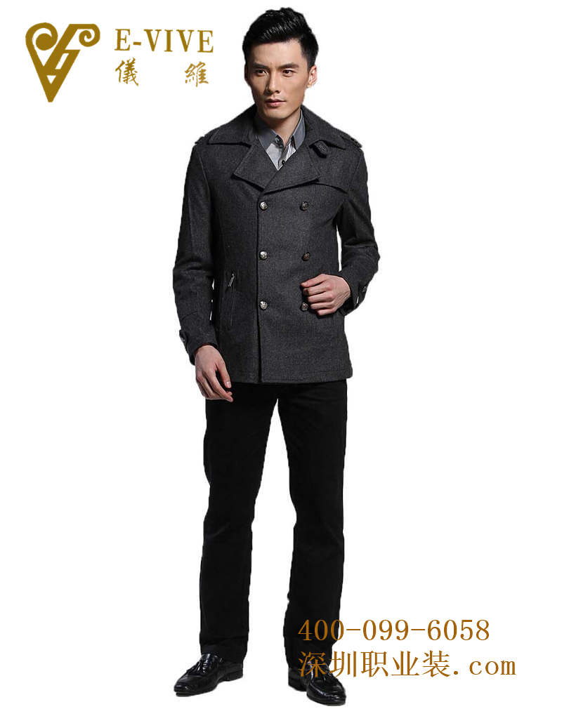 春秋季男裝韓版大衣-wsd0076