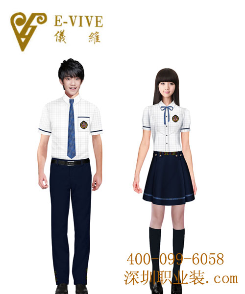 中學(xué)夏季制服裝
